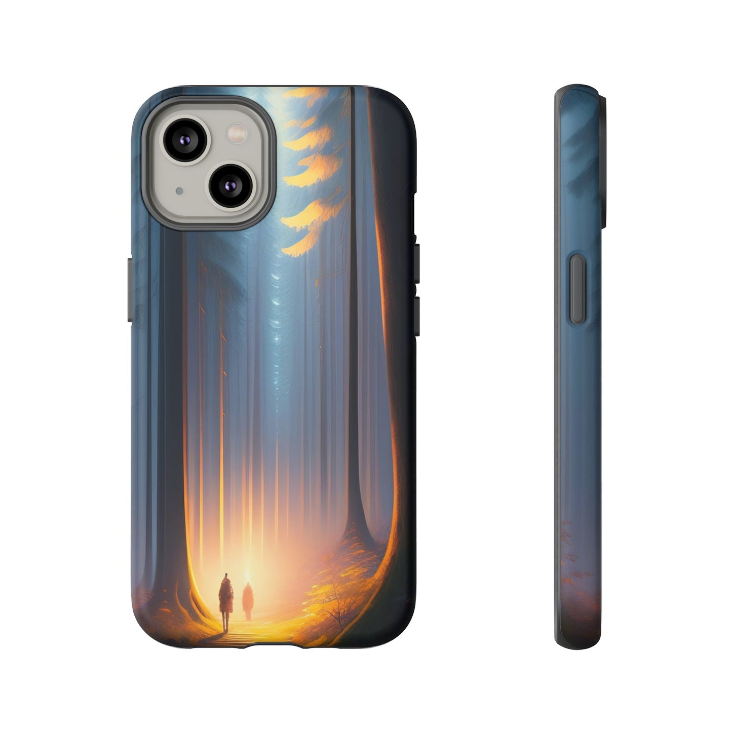 Phone Case — Mystical Forest Nightscape Protective Tough Case
