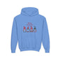 Youth Christmas Gnome Hoodie - "Merry Christmas" Holiday Kids Sweatshirt
