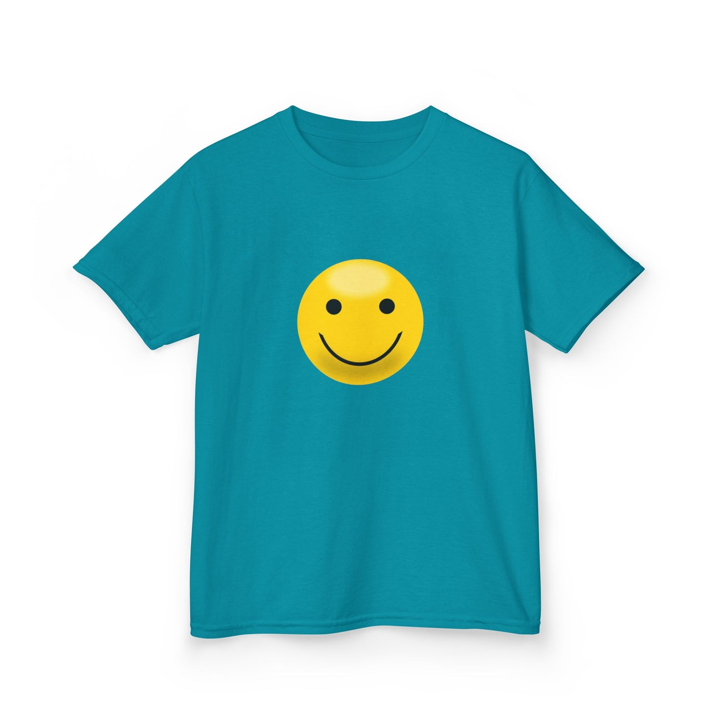 Kids Smiley Face Tee - Fun Cotton Shirt for Kids