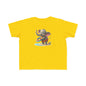 Cute Elephant Toddler Tee, Fun Summer Shirt, Kids Beachwear, Adorable Gift for Ages 2-5, Playful Animal Apparel