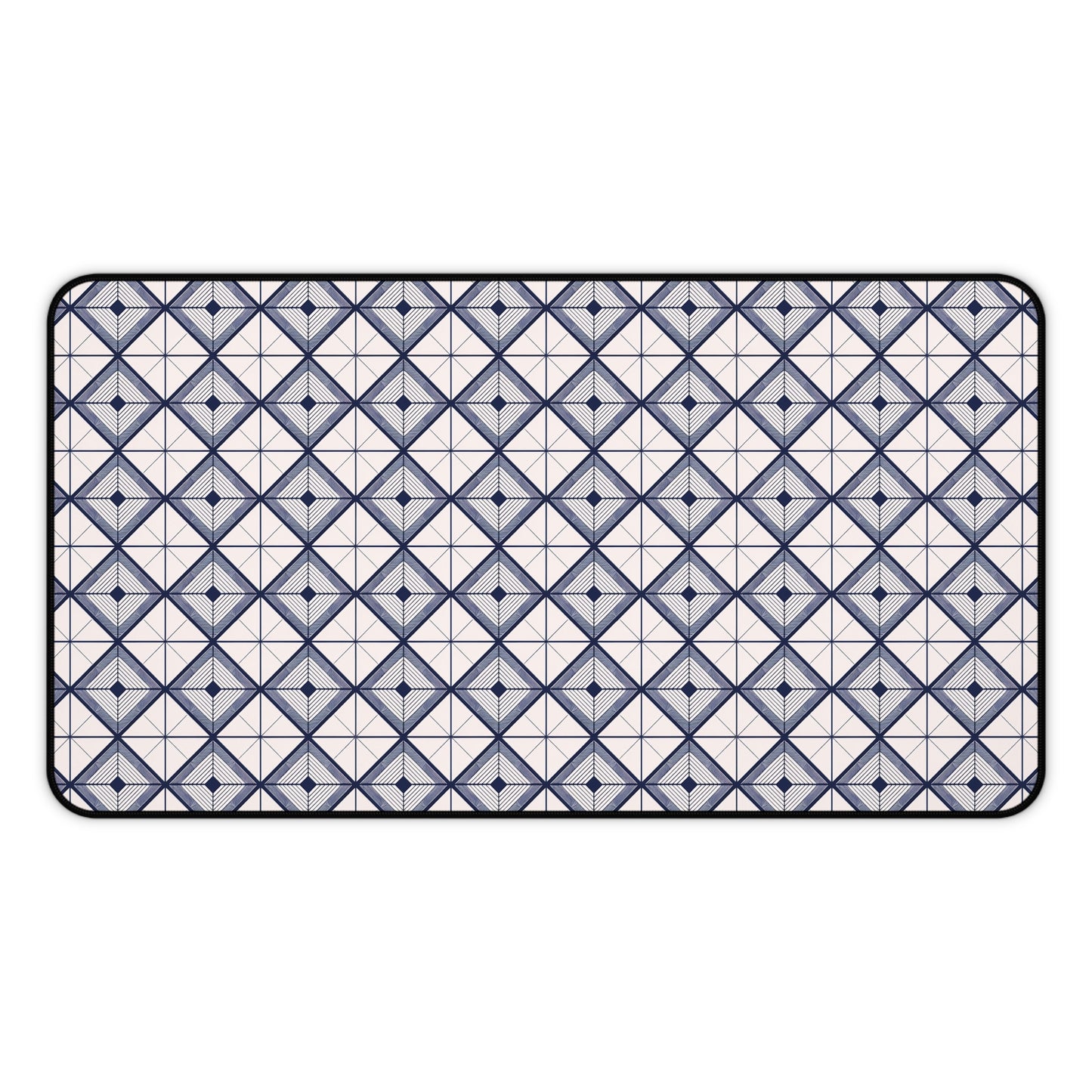 Geometric Desk Mat - Modern Office Accessory for Stylish Workspaces