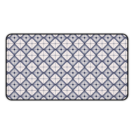 Geometric Desk Mat - Modern Office Accessory for Stylish Workspaces