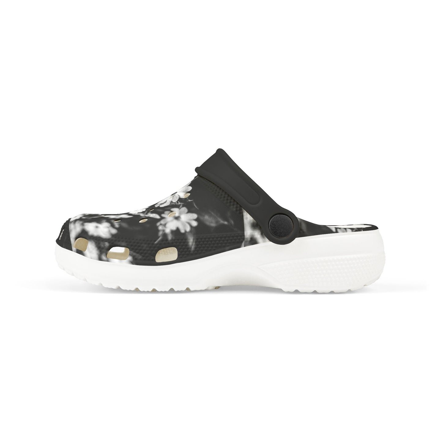 Floral Kid's Clogs, Cute Garden Shoes