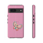 Cute Butterfly Phone Case, Tough Cases, Floral Phone Accessory, Gift for Her, Spring Fashion, Kids' Birthday Present, Pastel Aesthetic