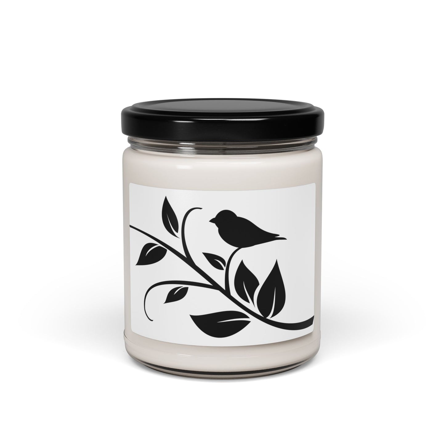 Bird & Branch Scented Soy Candle 9oz – Natural Aromatherapy Jar