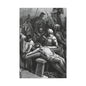 Crucifixion Art Matte Canvas Print – Stretched Religious Wall Decor