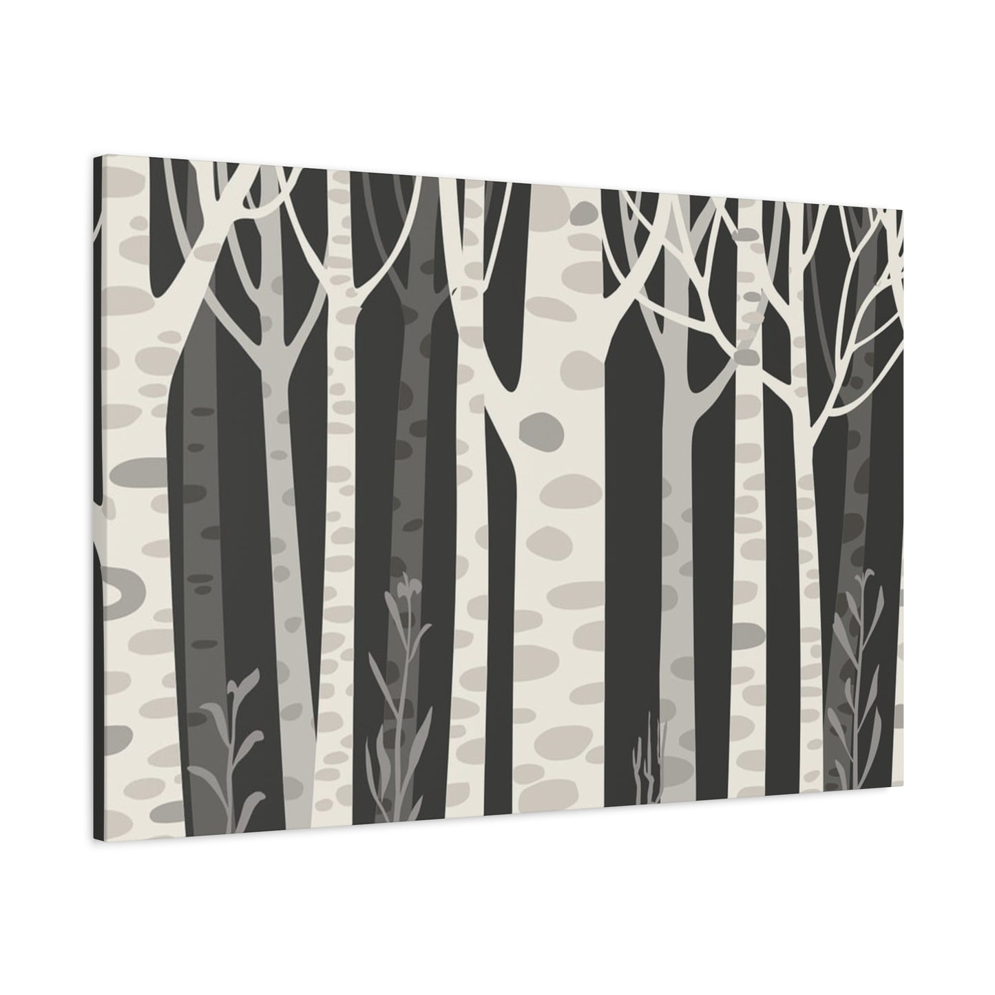 Matte Canvas, Stretched, 1.25" - Trees