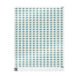 Blue Gold Abstract Dots Wrapping Paper Roll — Modern Geometric Gift Wrap