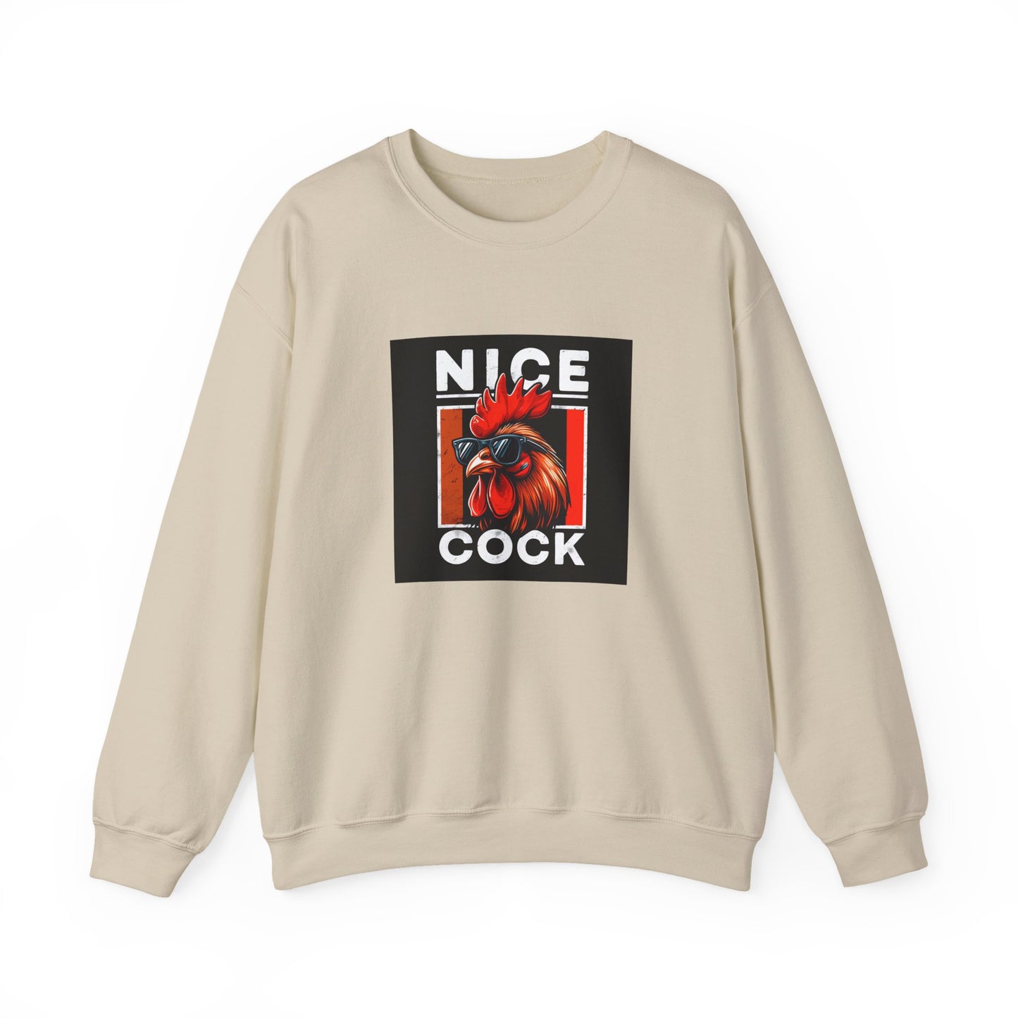 Nice Cock Rooster Crewneck Sweatshirt