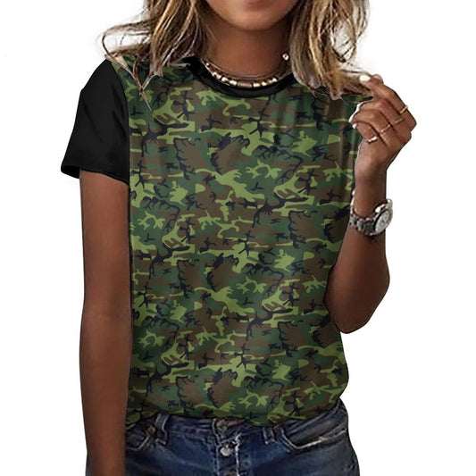 Cotton Summer Short Sleeve T-Shirts for Women