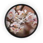 Elegant Floral Wall Clock