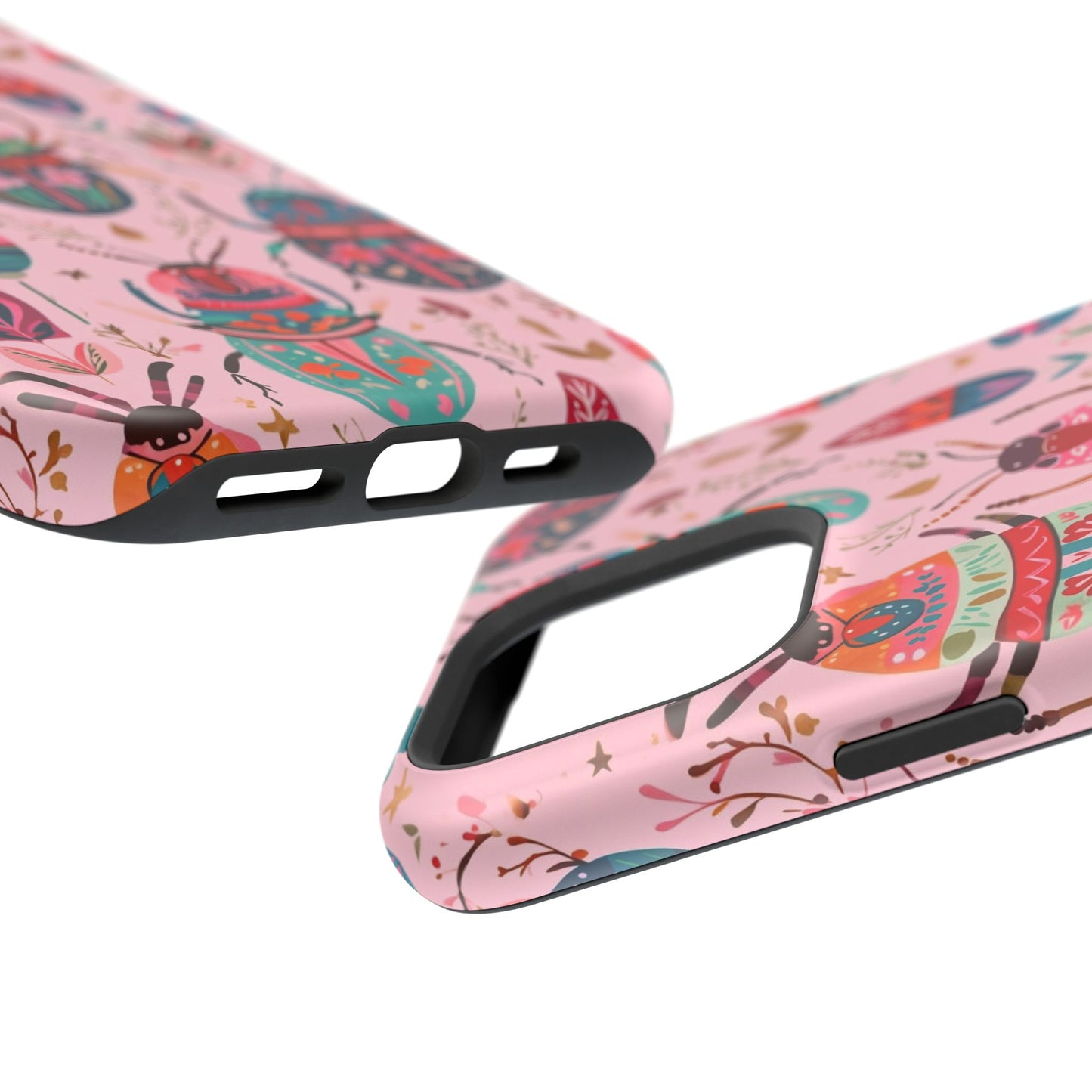 Phone Case — Colorful Boho Beetle Magnetic Impact-Resistant Cover