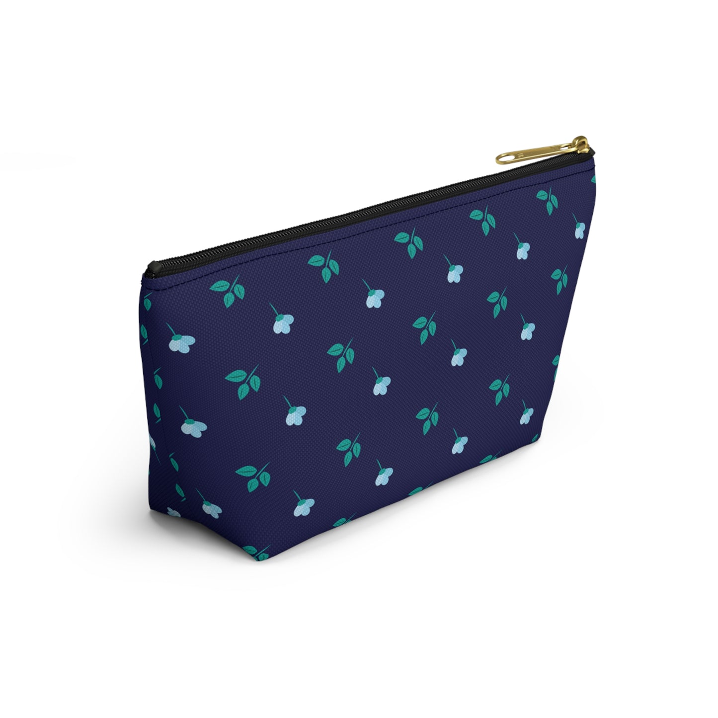 Floral Accessory Pouch, Botanical Makeup Bag, Travel Organizer, Gift for Her, Floral Design Pouch, Everyday Essentials
