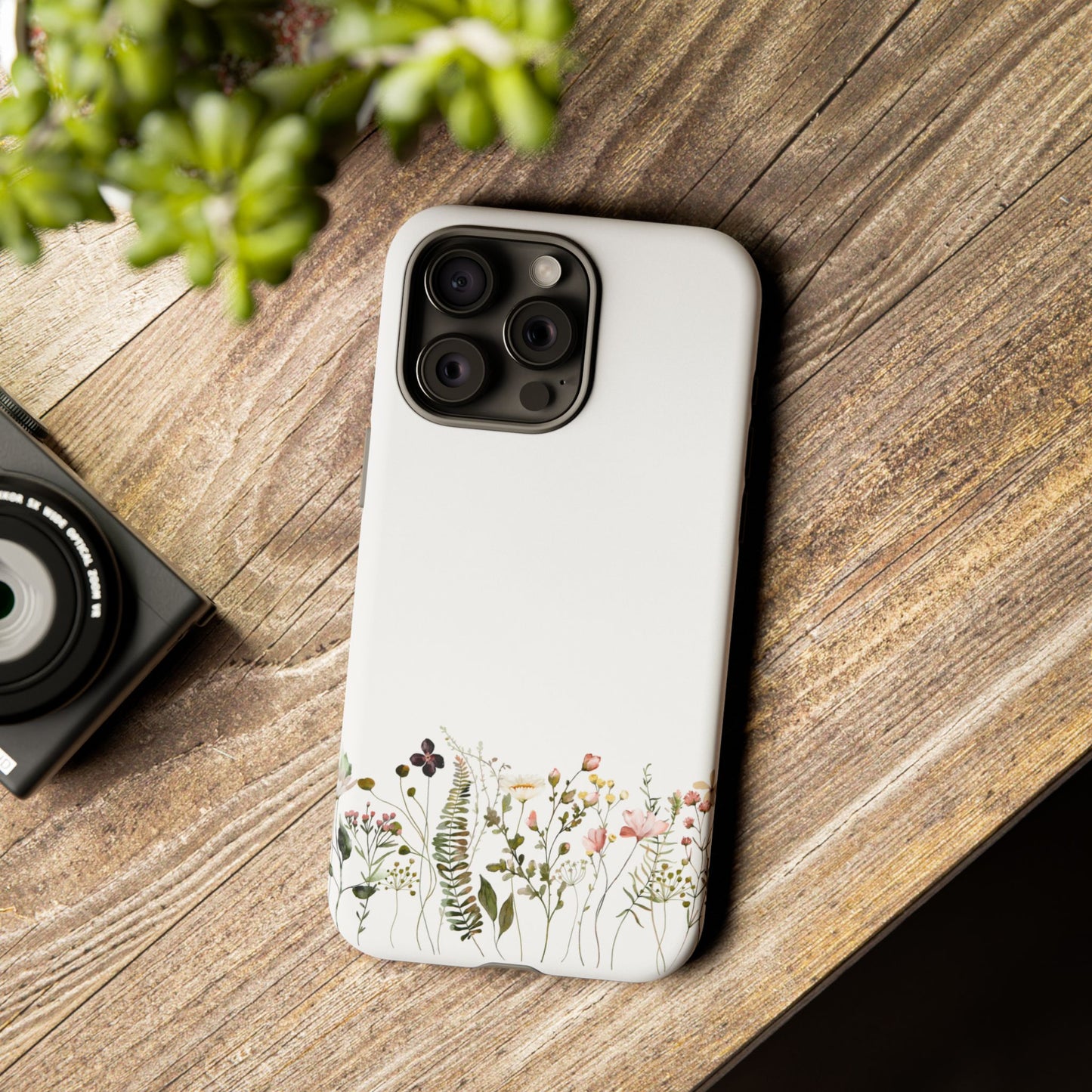 Floral Phone Case - Tough Cases for Nature Lovers, Stylish Floral Design, Phone Protection, Gifts for Her, Eco-Friendly Tech Accessories