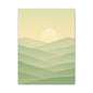 Matte Canvas, Stretched, 1.25" Sunset or Sunrise