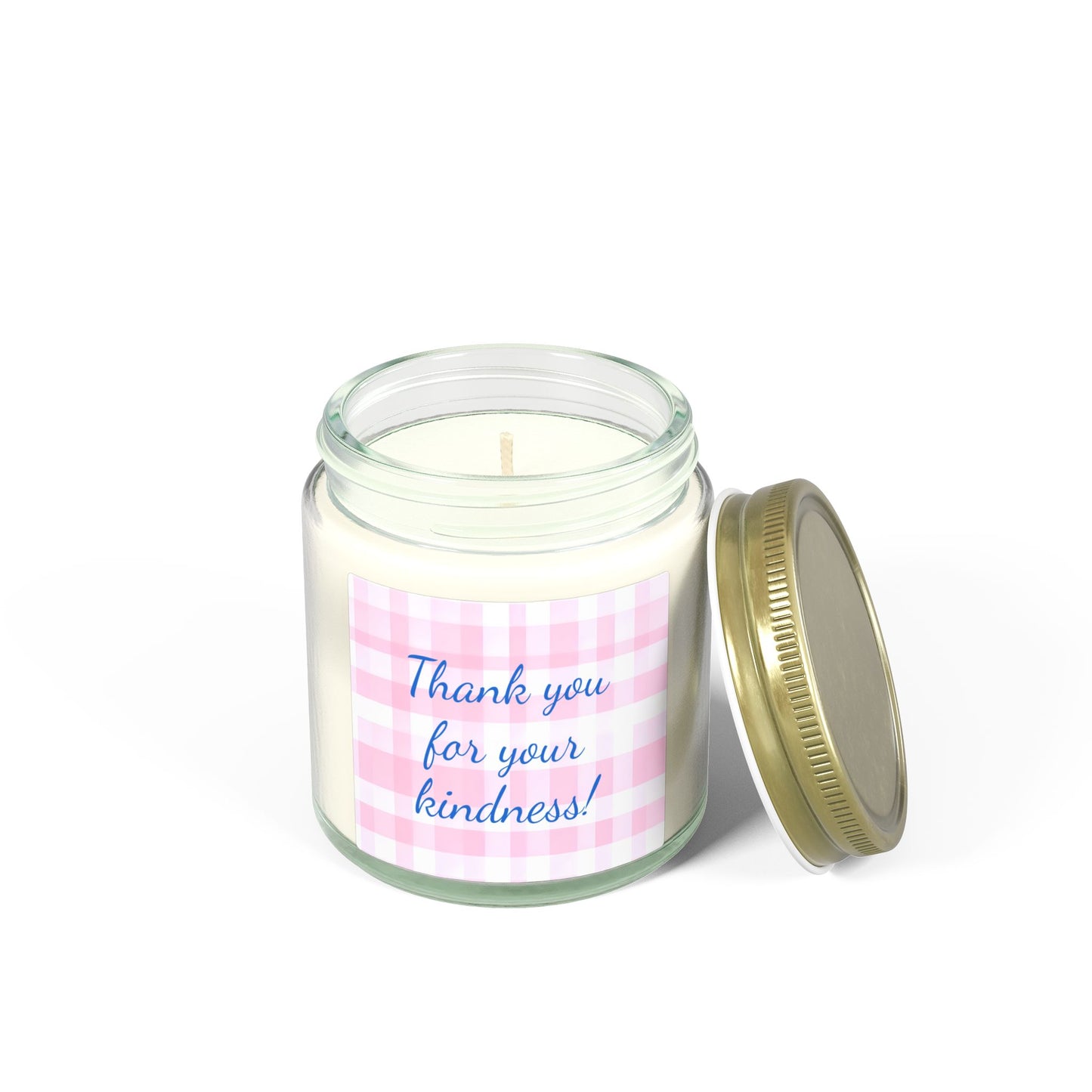 Thank You For Your Kindness Scented Candle (Coconut Apricot Wax)