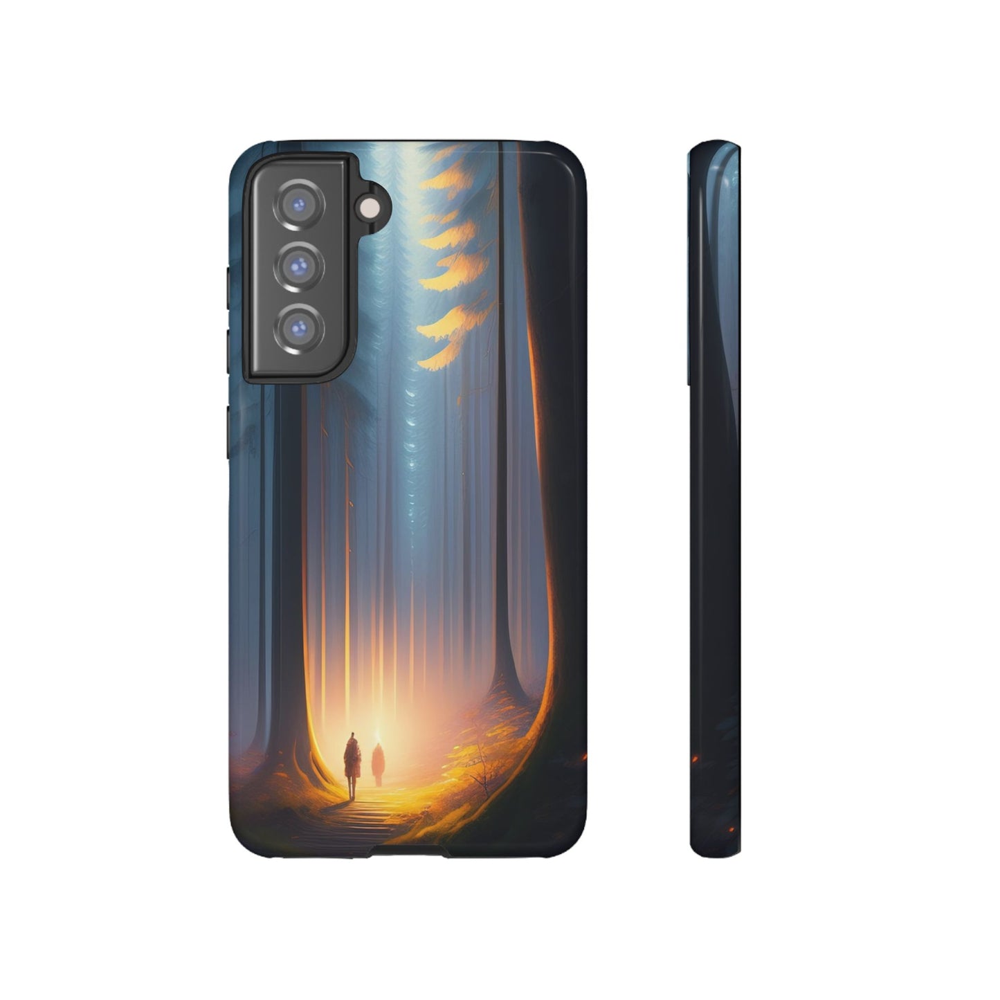 Phone Case — Mystical Forest Nightscape Protective Tough Case