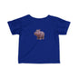 Cute Hippo Infant T-Shirt, Baby Birthday Gift, Toddler Apparel, Animal Lover Tee, Kids Casual Wear