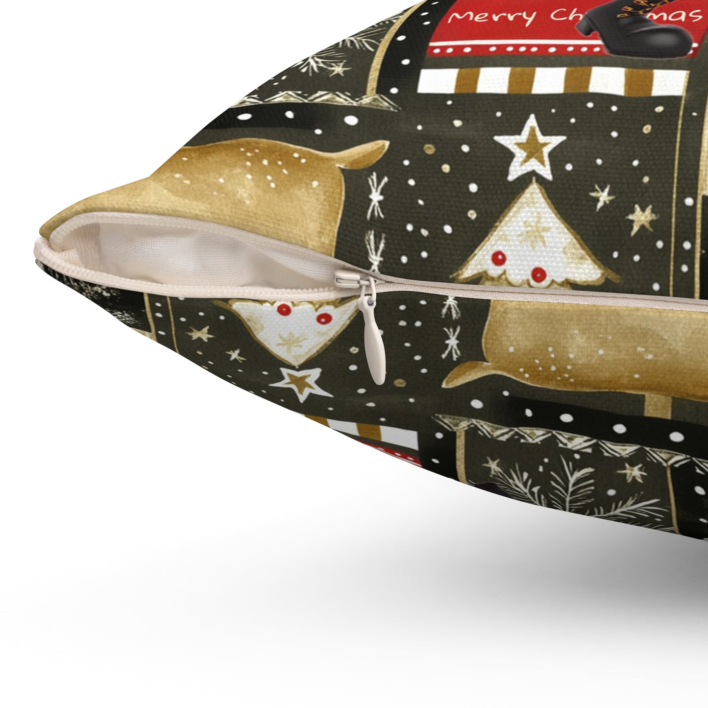 Spun Polyester Square Pillow