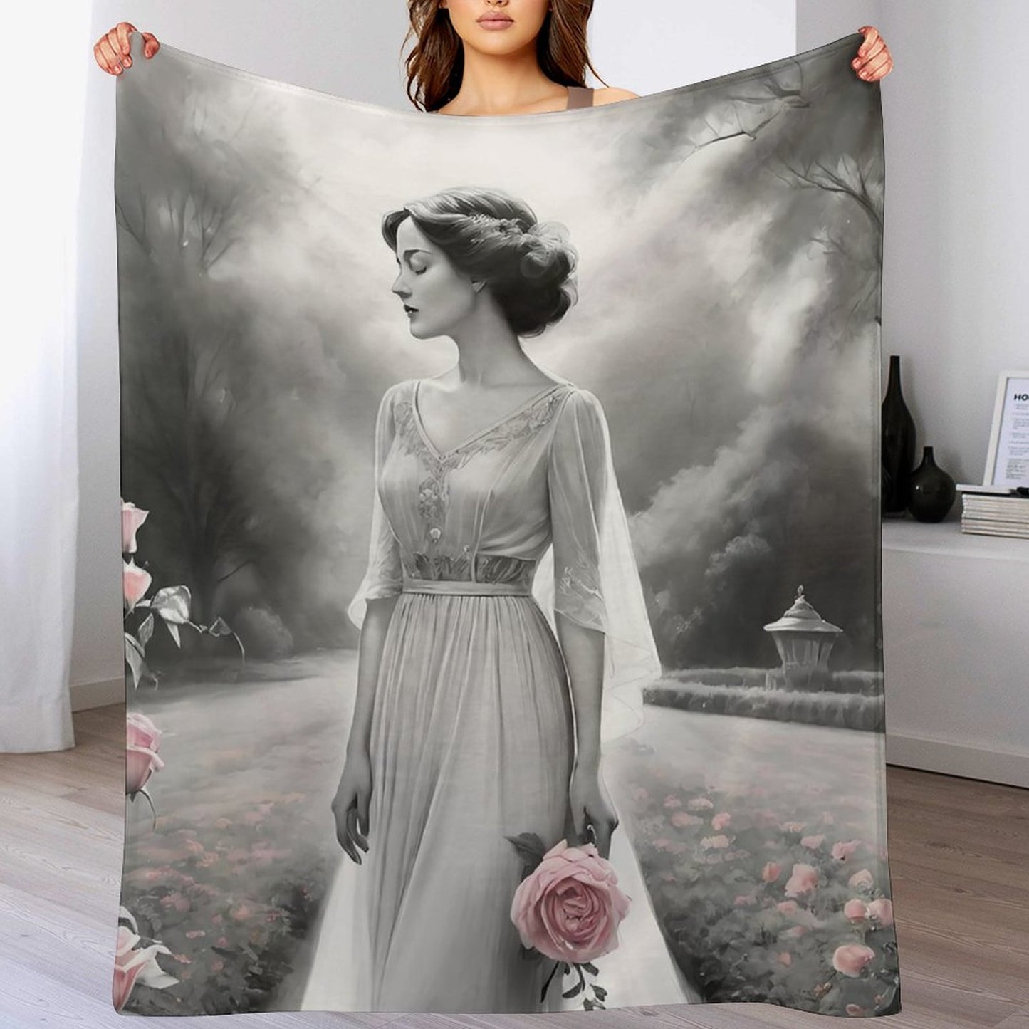 Flannel Blanket (One-sided Printing)-50"×60"