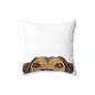Cute Dog Face Pillow