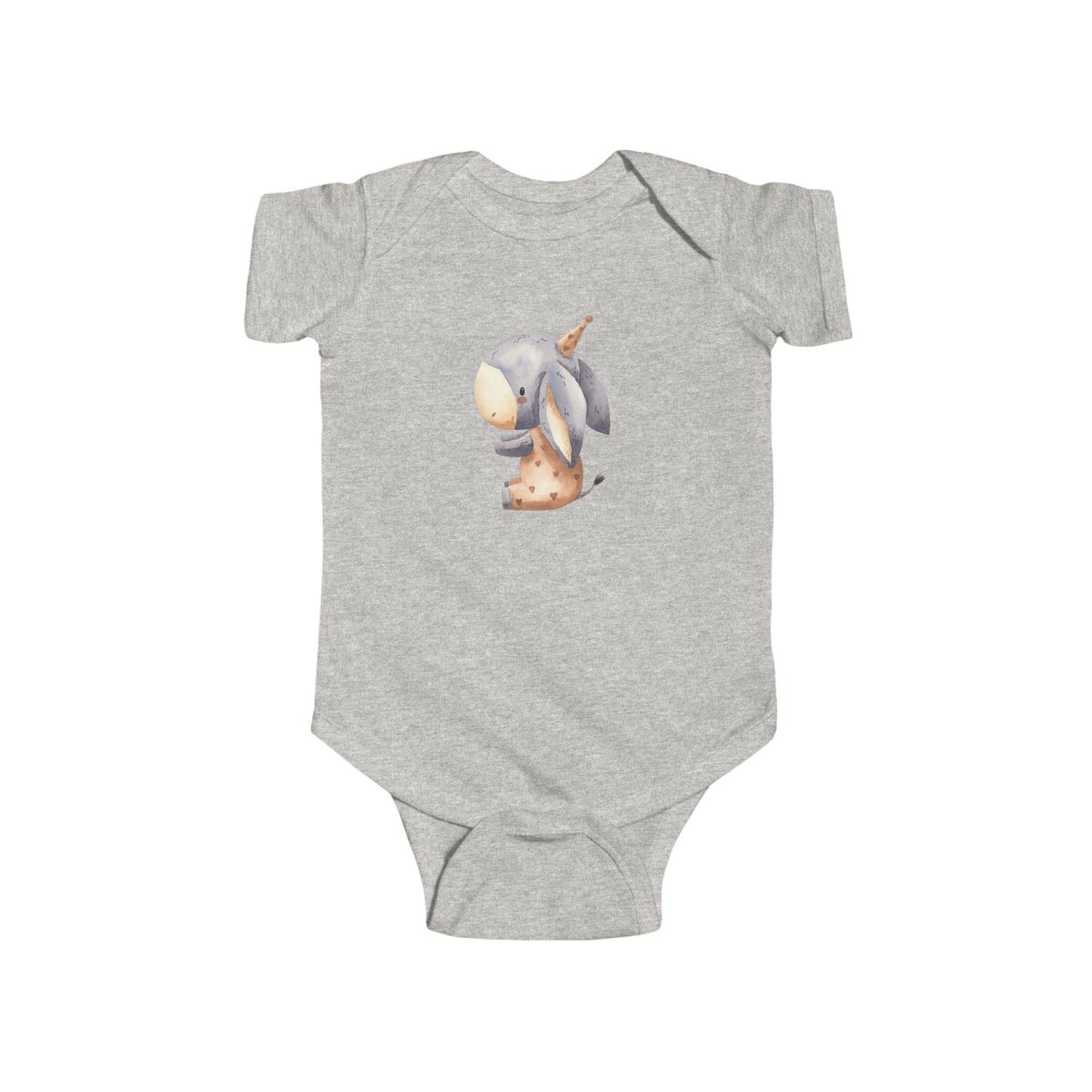 Cute Animal Graphic Infant Bodysuit, Baby Shower Gift, Newborn Outfit, Unisex Baby Clothes, Adorable Onesie