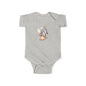Cute Animal Graphic Infant Bodysuit, Baby Shower Gift, Newborn Outfit, Unisex Baby Clothes, Adorable Onesie