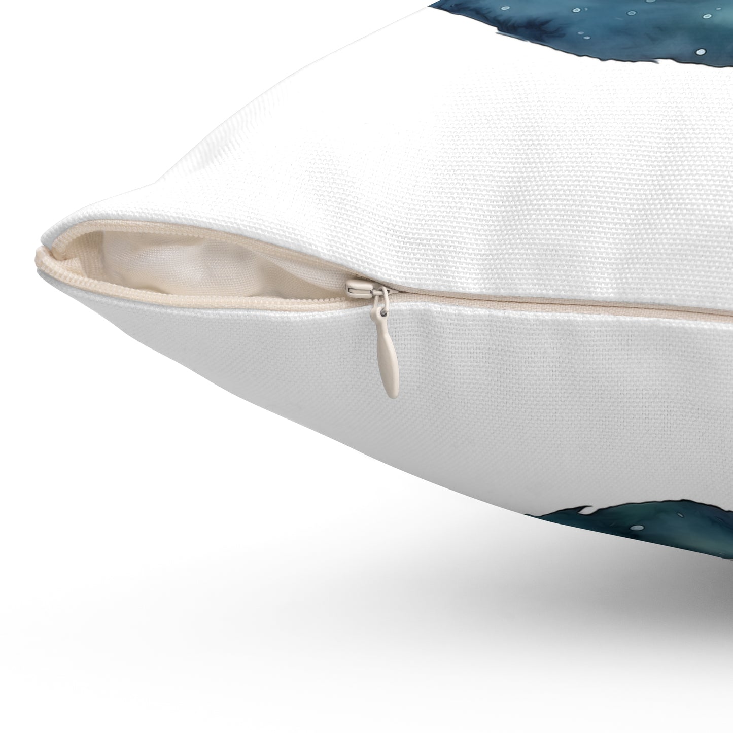 Spun Polyester Square Pillow - Moon