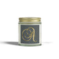Monogram 'A' Coconut Apricot Scented Candle (4oz/9oz)