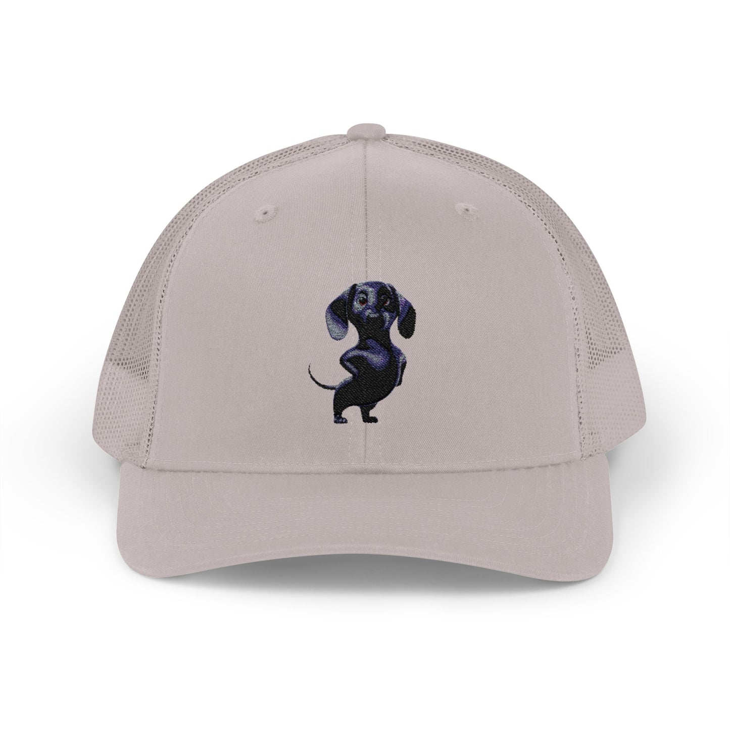 Dachshund Galaxy Trucker Cap – Embroidered Space Sausage Dog Snapback