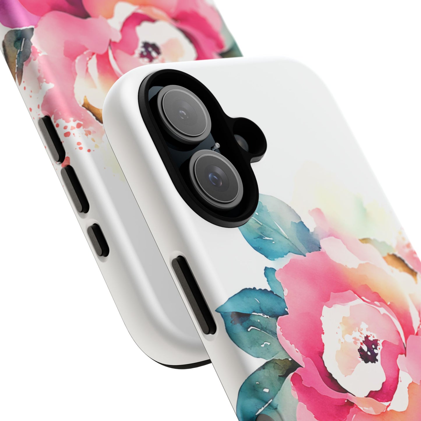 Floral Phone Case - Vibrant Rose Design