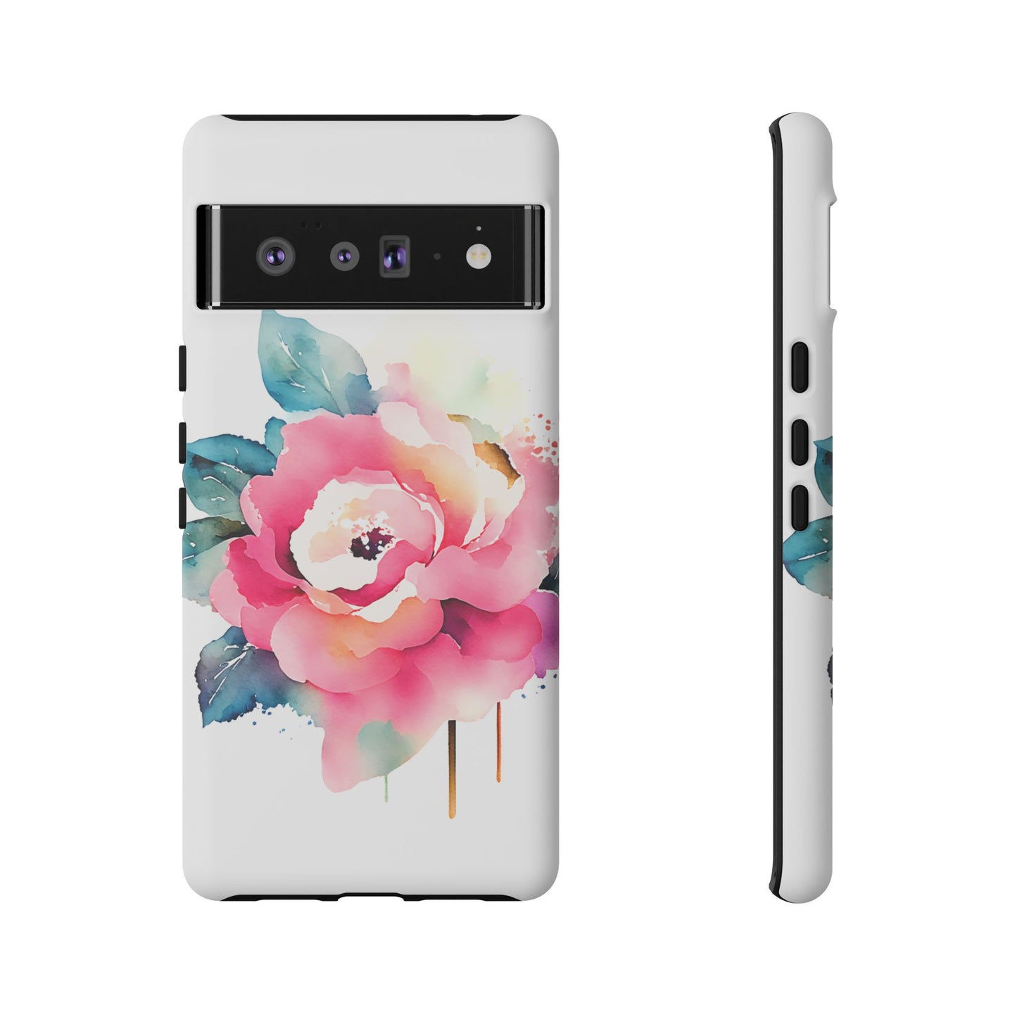 Floral Phone Case - Vibrant Rose Design