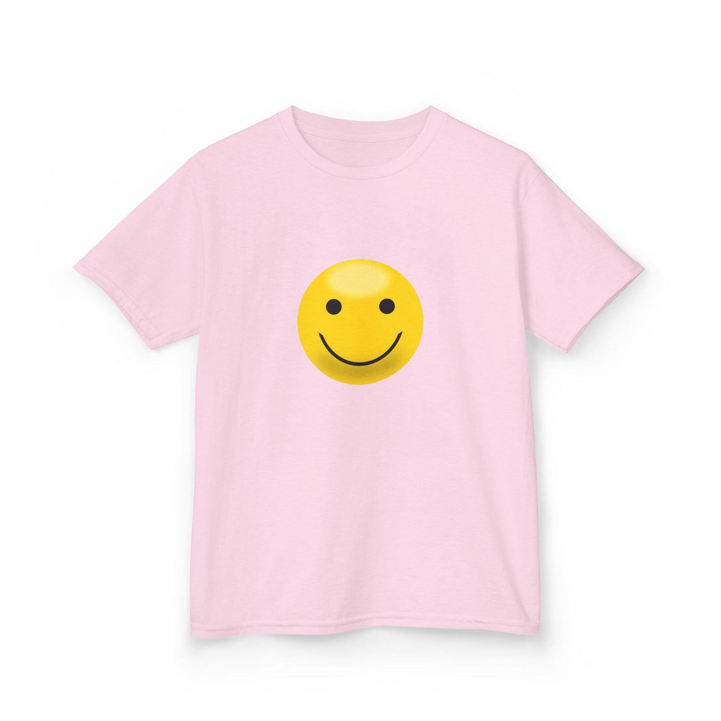 Kids Smiley Face Tee - Fun Cotton Shirt for Kids