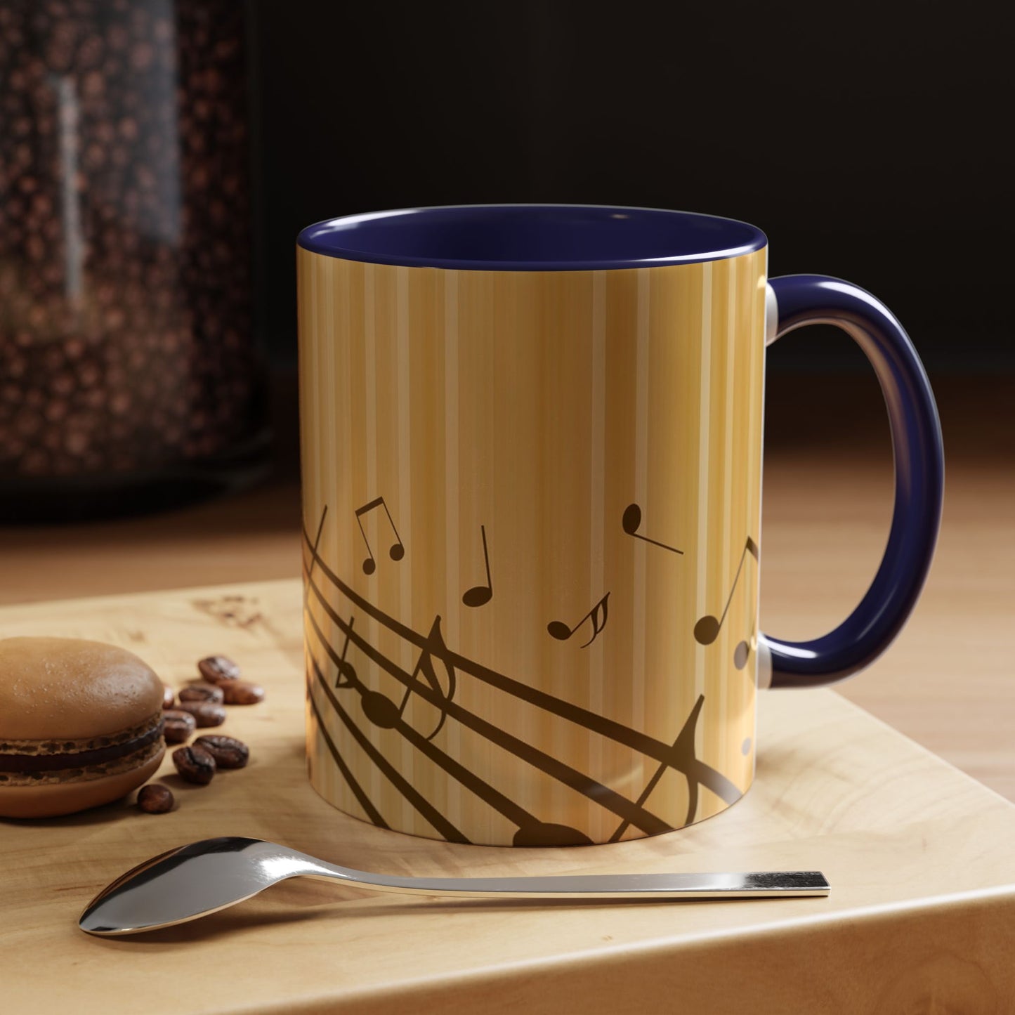 Musical Note Coffee Mug - Perfect Gift for Musicians, Coffee Lovers, Music Teachers, Birthdays, Housewarming