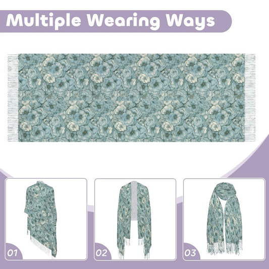 Cashmere-like Tassel Scarf