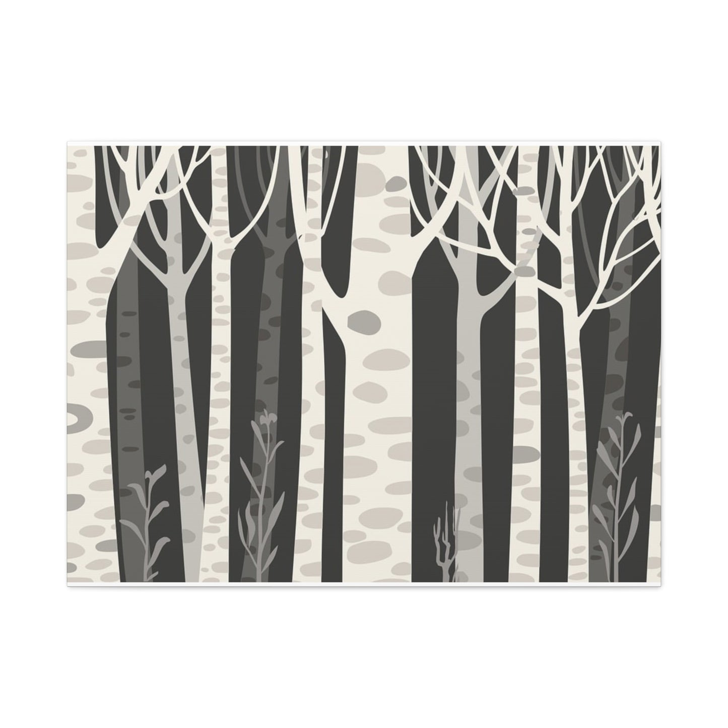 Matte Canvas, Stretched, 1.25" - Trees