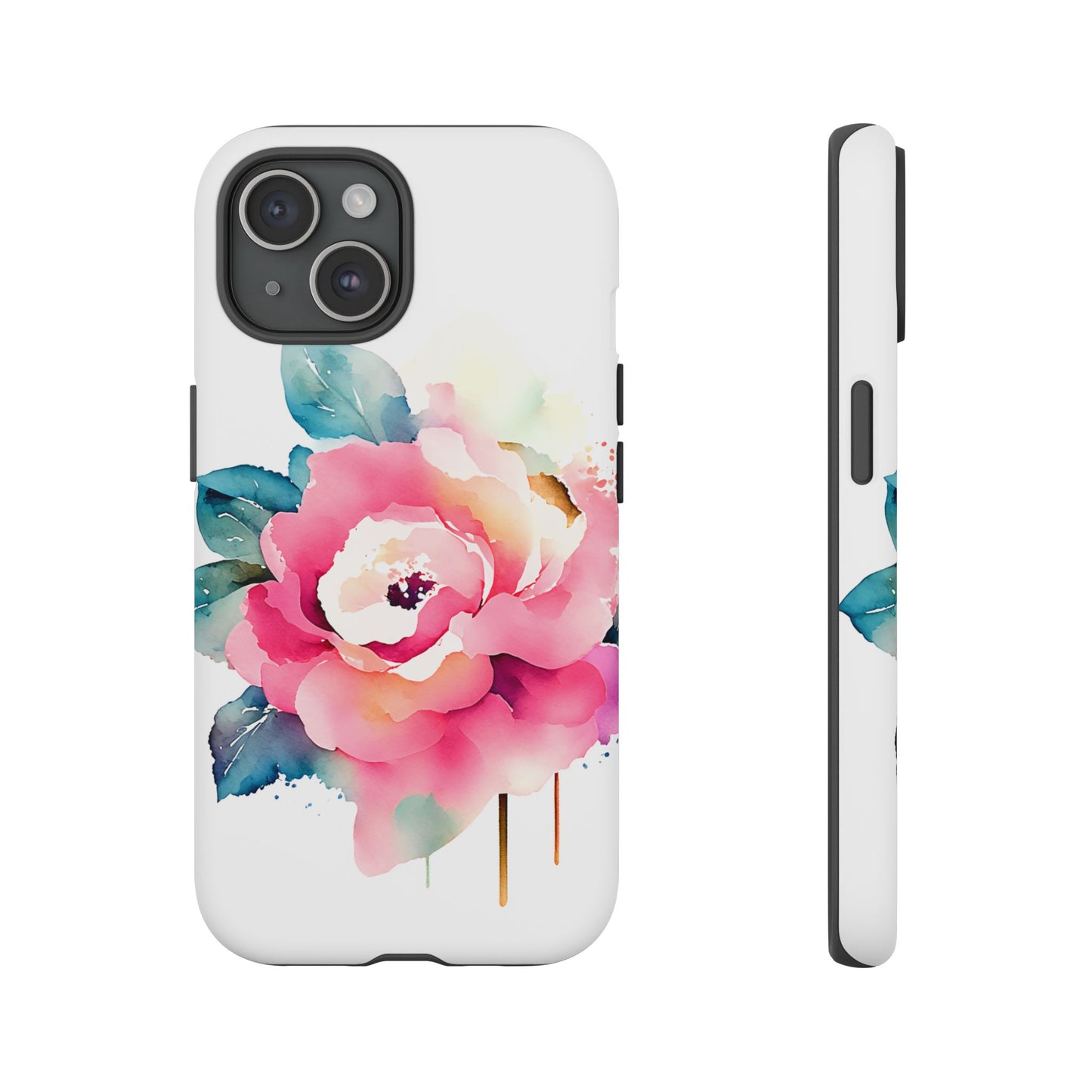Floral Phone Case - Vibrant Rose Design
