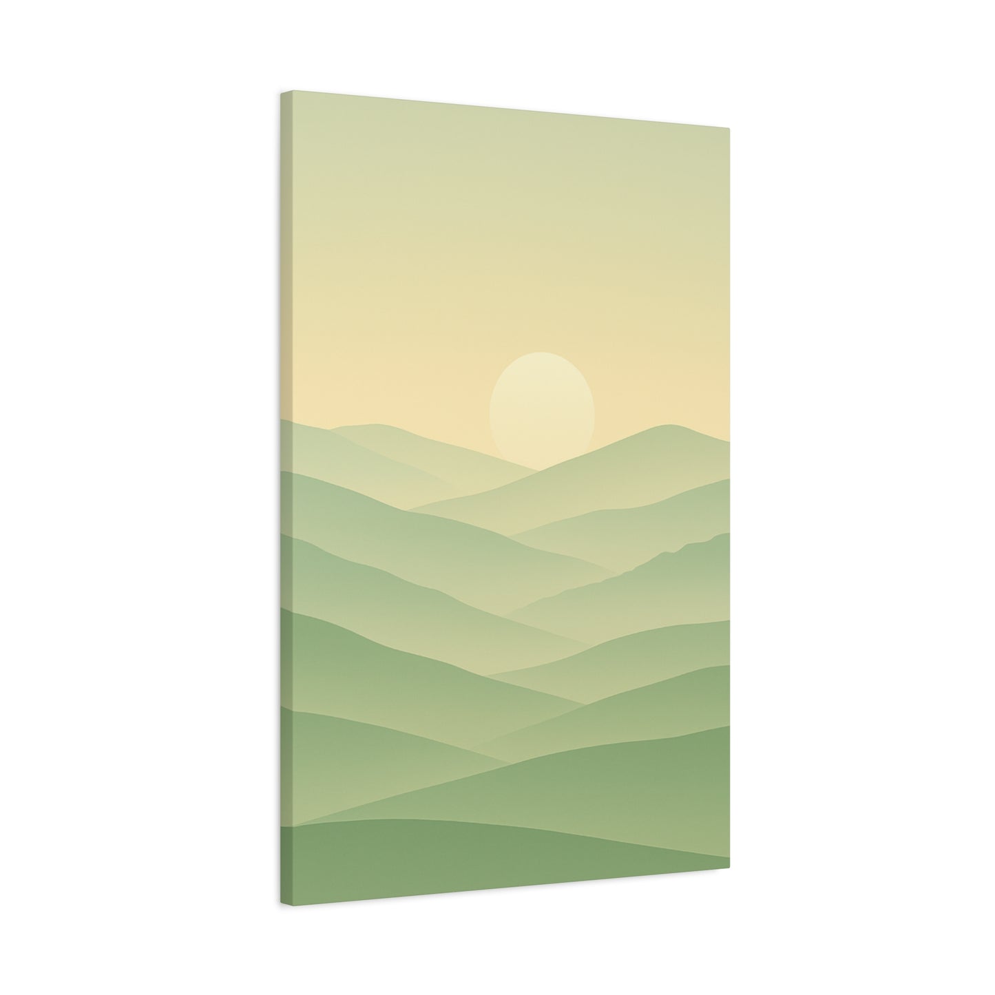 Matte Canvas, Stretched, 1.25" Sunset or Sunrise