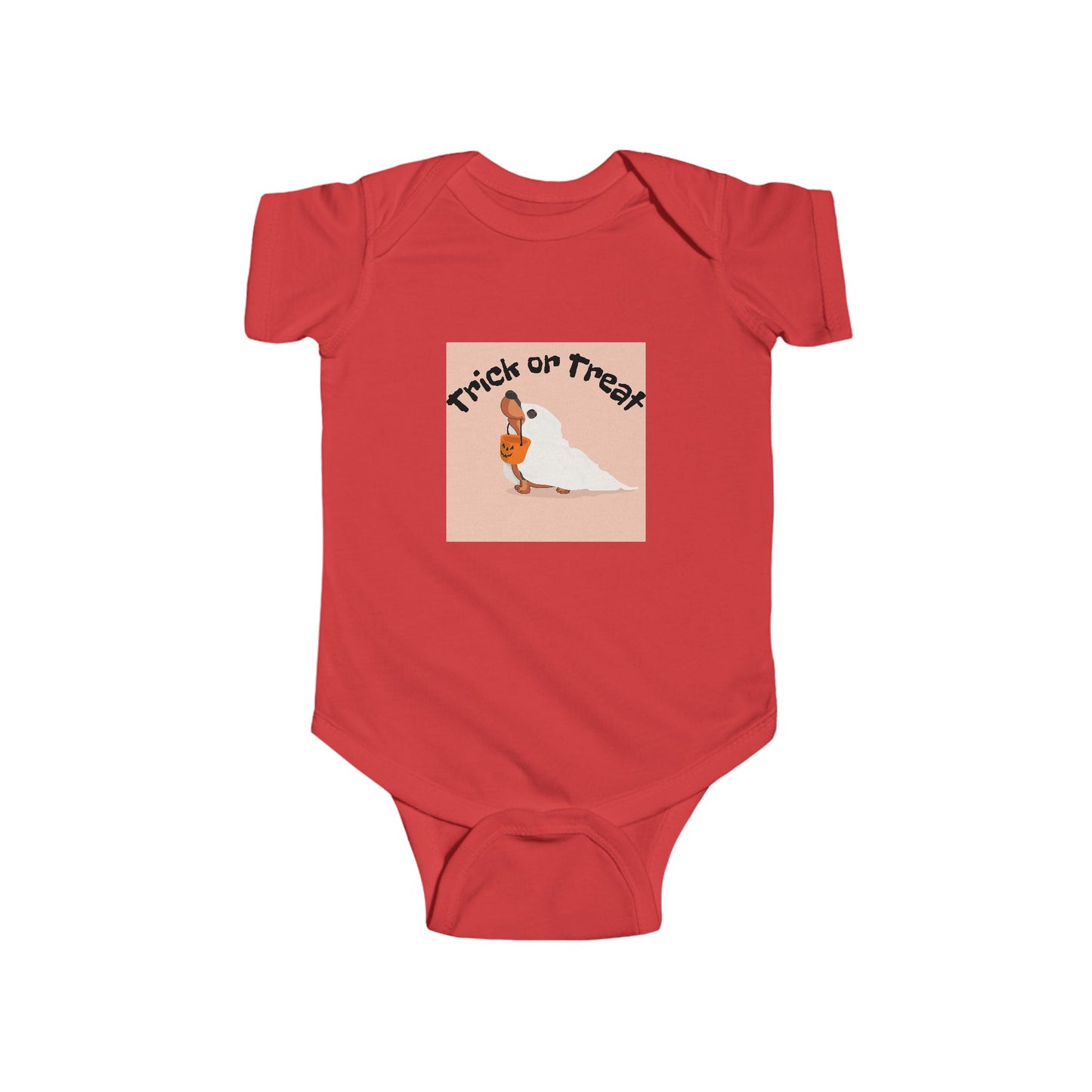 Halloween Infant Bodysuit, Trick or Treat Baby Outfit, Cute Baby Halloween Costume, Newborn Halloween Apparel, Toddler Trick or Treat Shirt