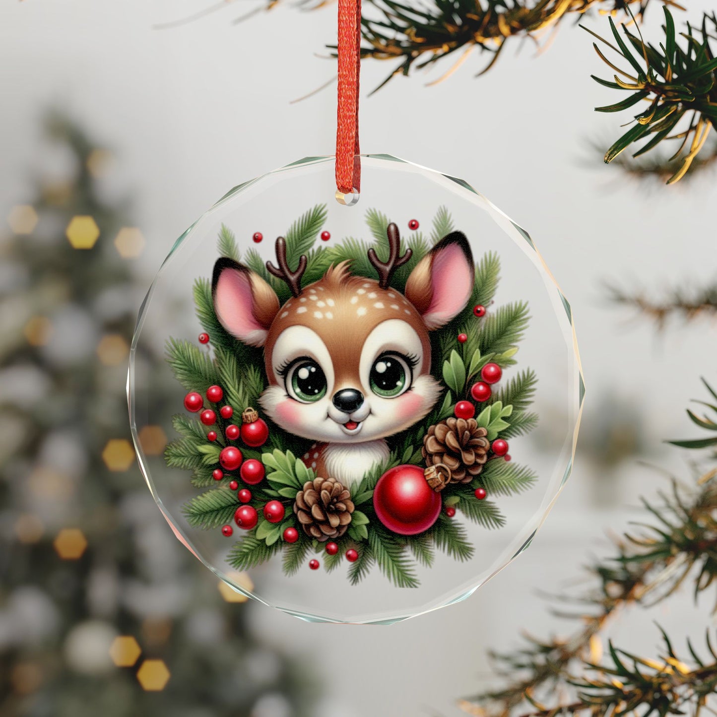 Crystal Glass Ornament