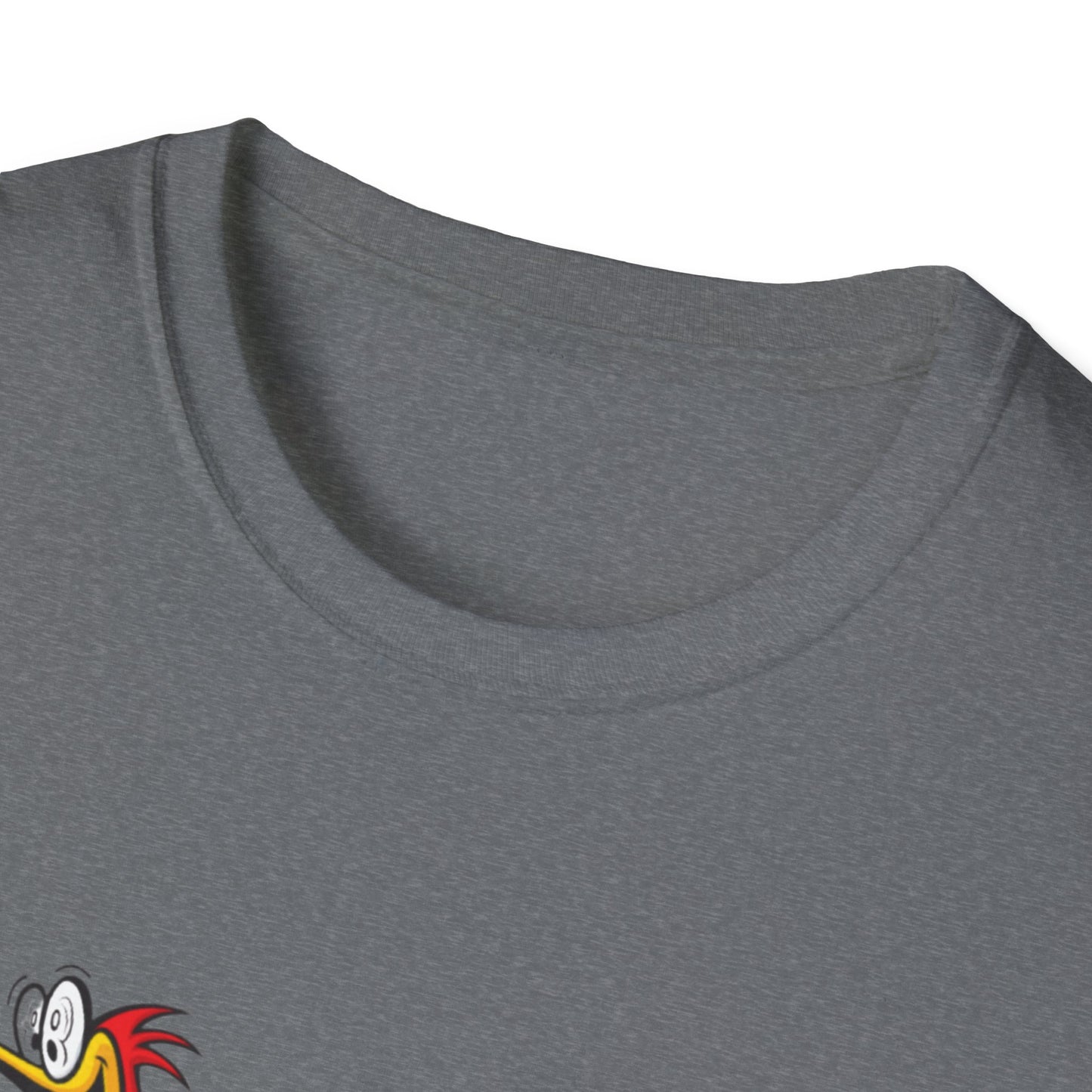 Whimsical Unisex Softstyle T-Shirt, Fun Graphic Tee