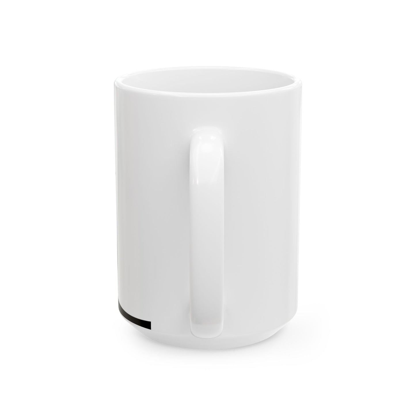 Bird & Branch Ceramic Mug — Black Silhouette Coffee Cup (11oz, 15oz)