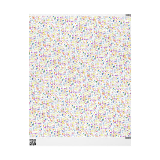 Colorful Artistic Wrapping Paper | Gift Wrap