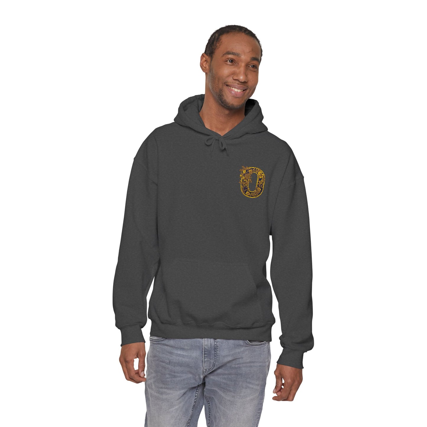 Unisex Heavy Blend™ Hooded Sweatshirt - Letter O