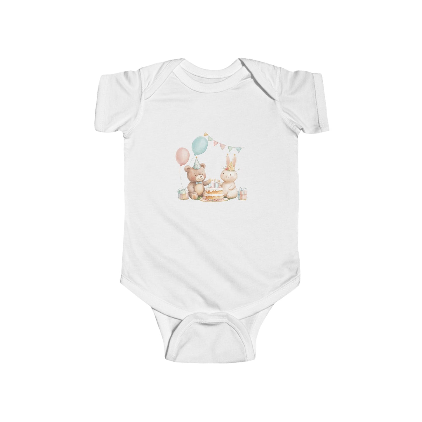 Adorable Animal-Themed Infant Bodysuit | Baby Shower Gift