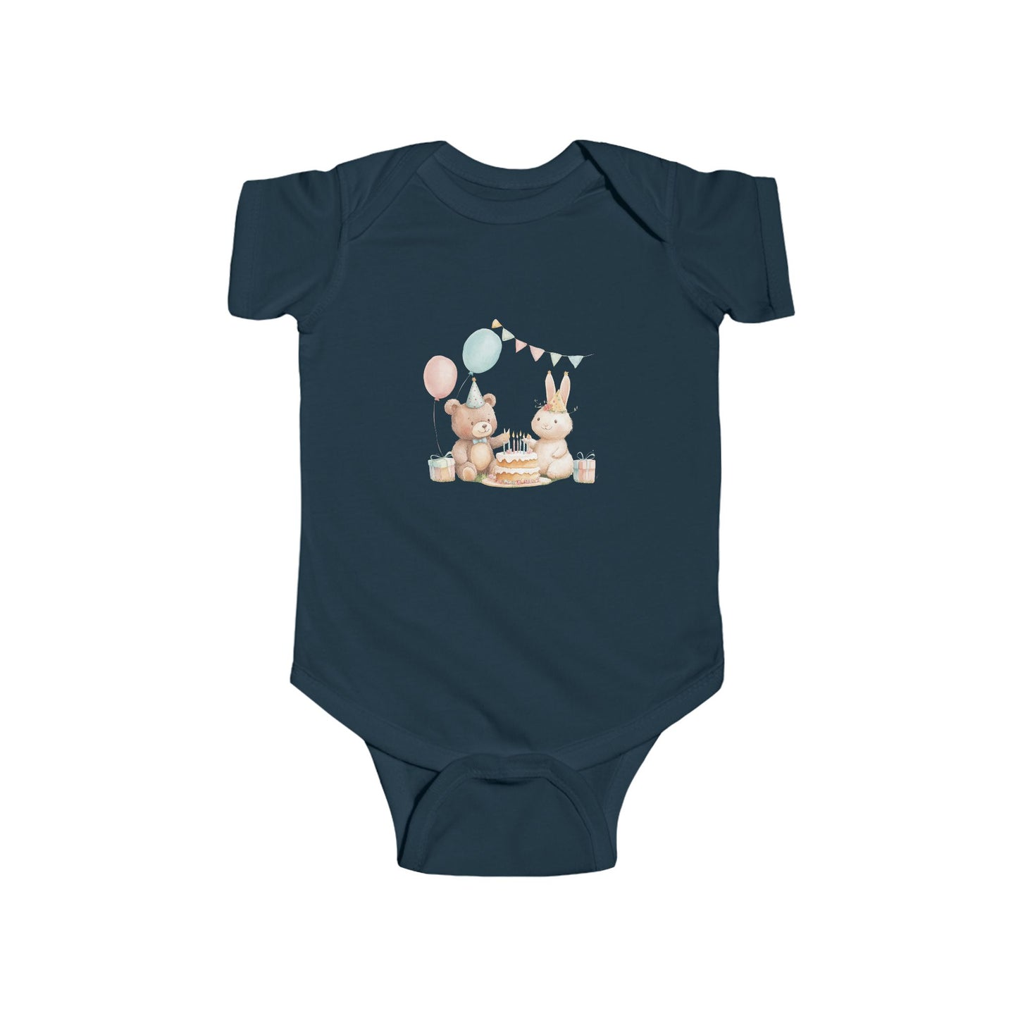 Adorable Animal-Themed Infant Bodysuit | Baby Shower Gift