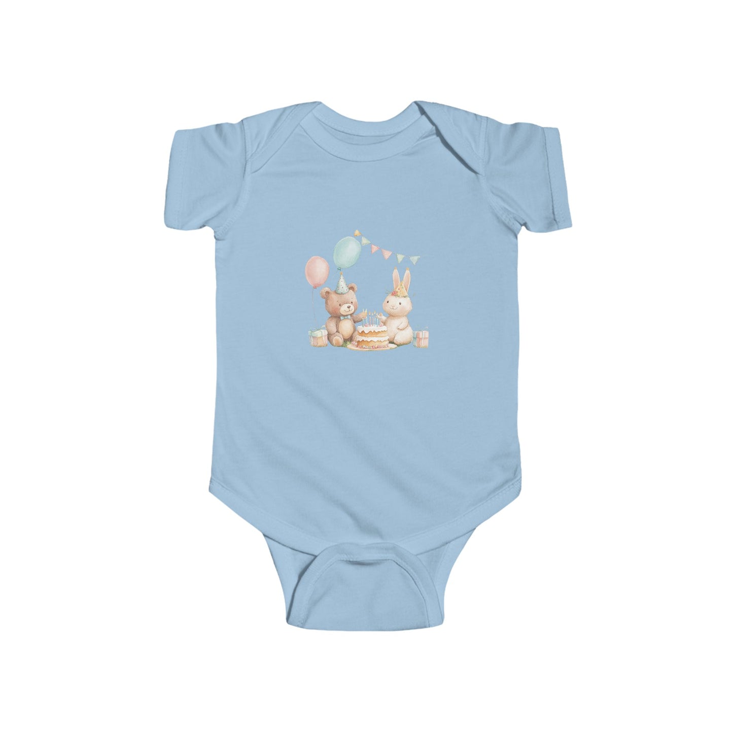 Adorable Animal-Themed Infant Bodysuit | Baby Shower Gift