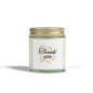 Thank You Scented Candle - Coconut Apricot Wax Gift, Birthday Present, Relaxation, Home Decor, Aromatherapy