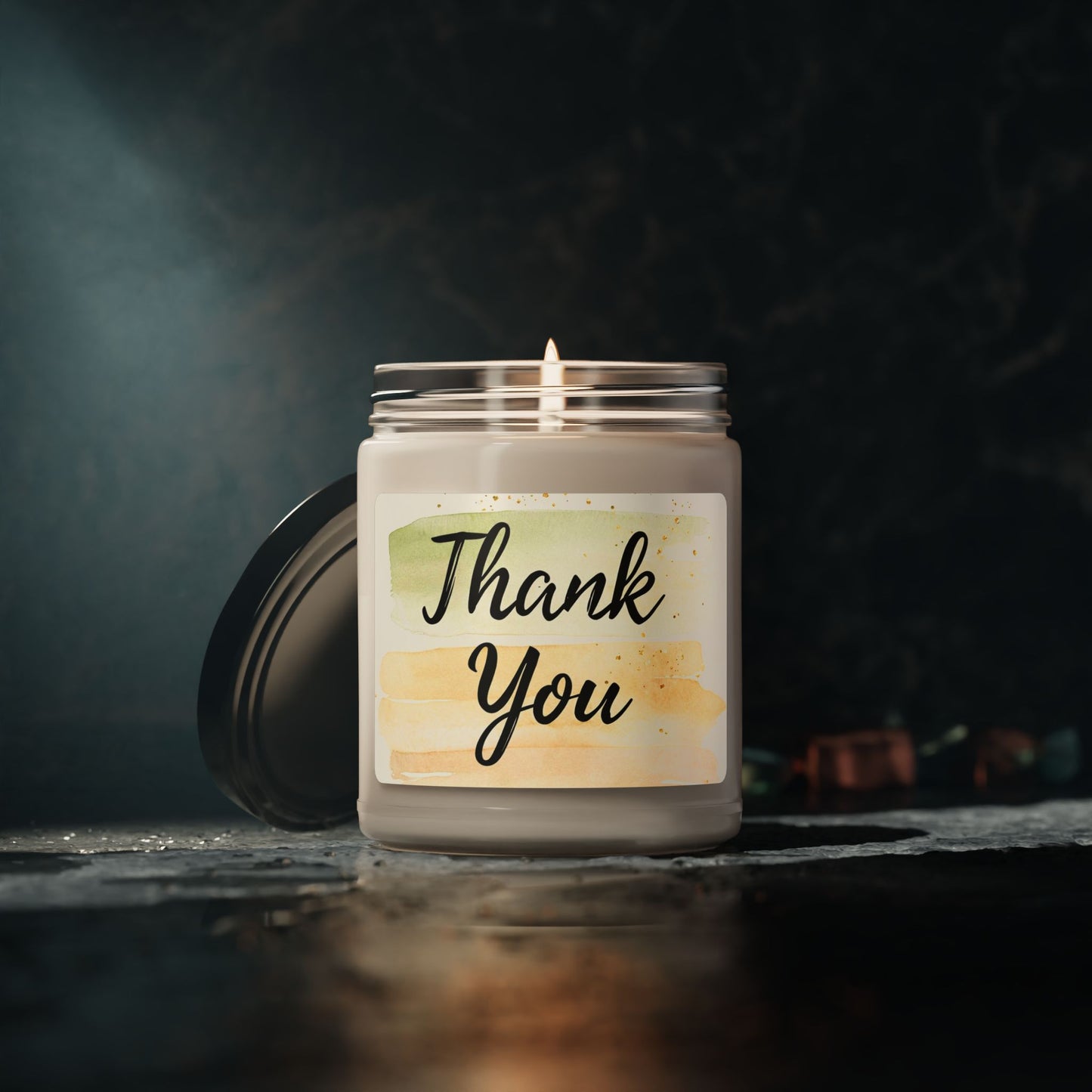 Thank You Scented Soy Candle — 9oz Gratitude Gift Candle