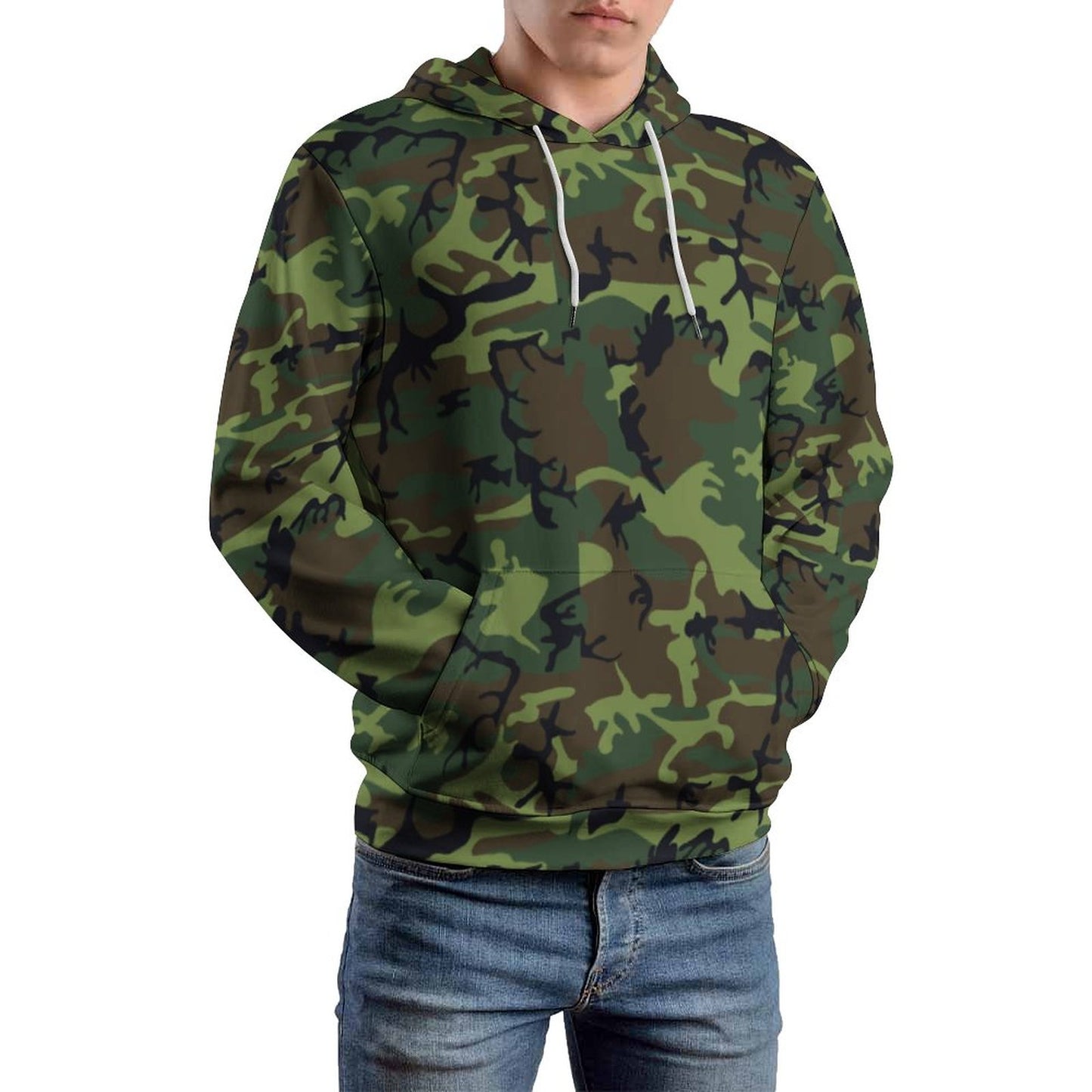 Cool Hoodie with Double-layer Cap
